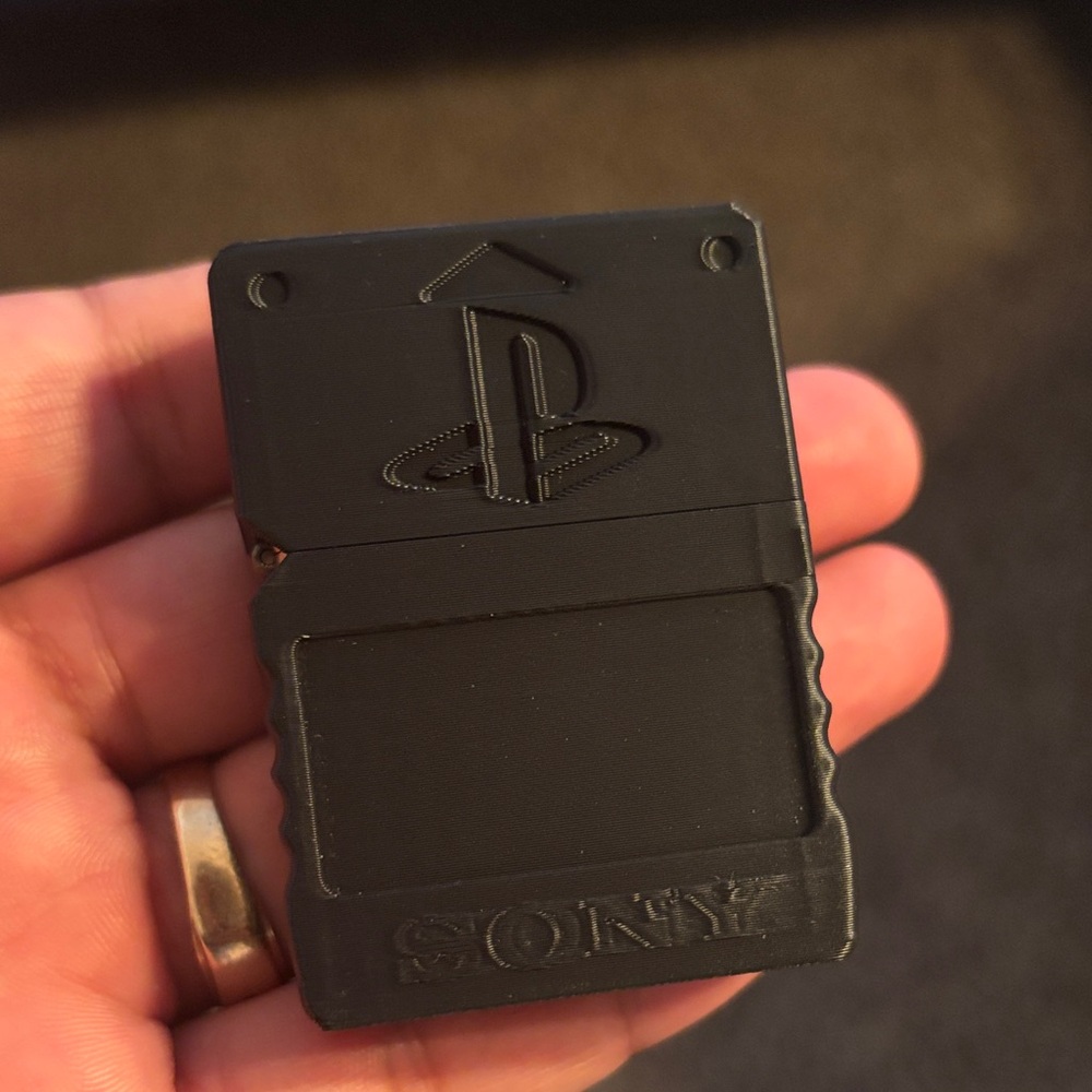 PlayStation Memory Card Lighter